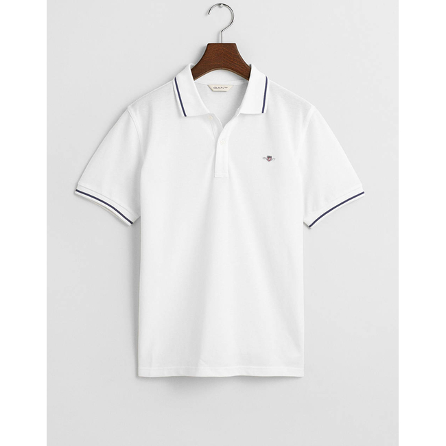 Product GANT ΜΠΛΟΥΖΑ ΚΜ SHIELD SS PIQUE base image