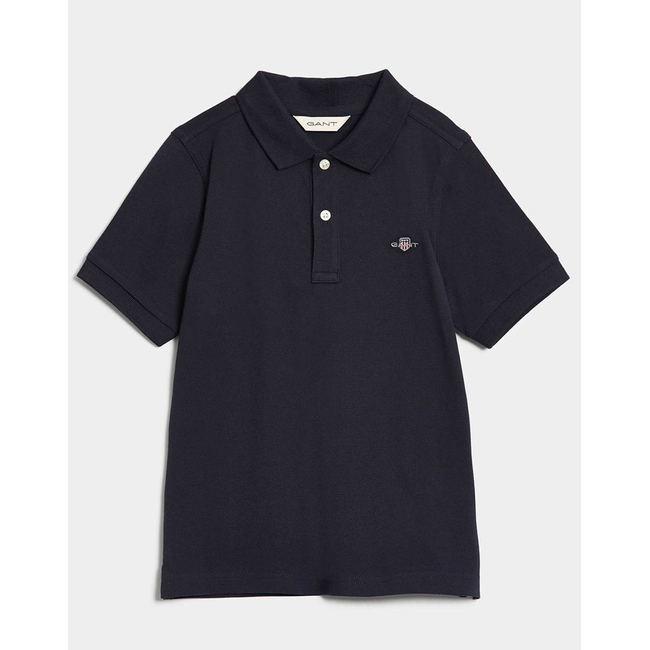 Product GANT ΜΠΛΟΥΖΑ ΚΜ SHIELD SS PIQUE base image