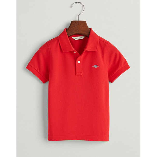 Product GANT ΜΠΛΟΥΖΑ ΚΜ SHIELD SS PIQUE base image