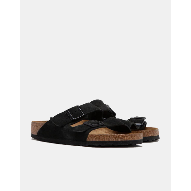 Product BIRKENSTOCK  S26 LEATHER ARIZONA SFB LEVE BLACK 35 - 46 REGULAR SEASONAL ΠΑΠΟΥΤΣΙ UNISEX base image