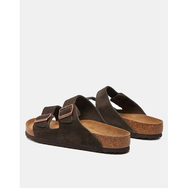 Product BIRKENSTOCK  S26 LEATHER ARIZONA SFB LEVE MOCCA 35 - 46 REGULAR CORE ESSENTIAL ΠΑΠΟΥΤΣΙ UNISEX base image