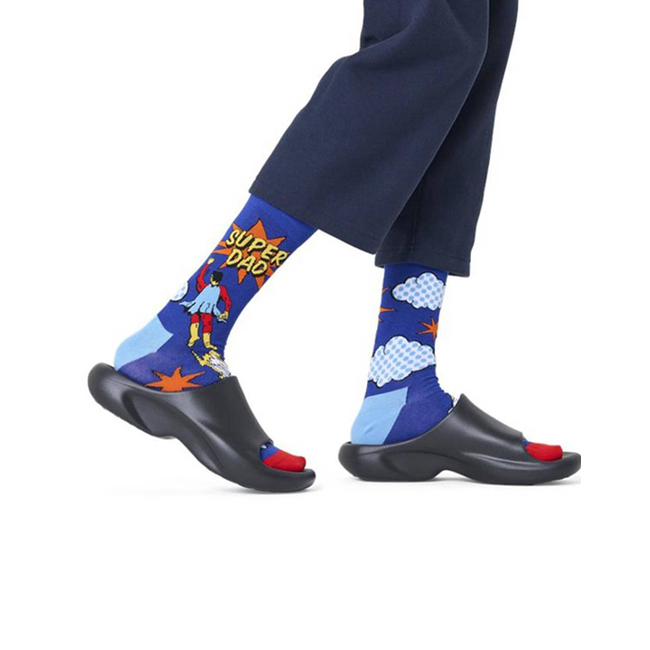 Product HAPPY SOCKS Flying Super Dad Sock base image