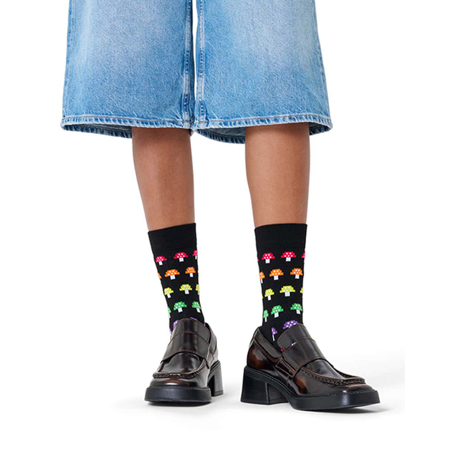 Product HAPPY SOCKS Mushroom Stripe Sock base image