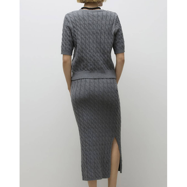 Product AWARE AWLORELLA 2/4 CREW NECK KNIT TOP NOOS base image