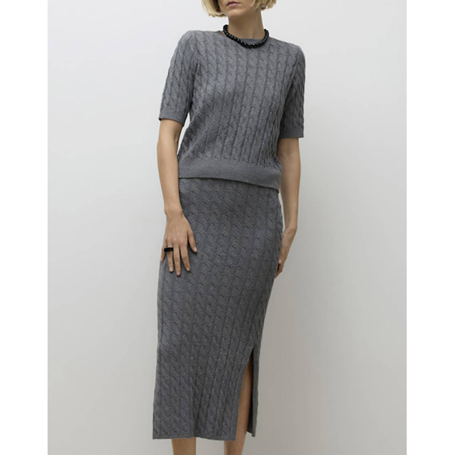 Product AWARE AWLORELLA 2/4 CREW NECK KNIT TOP NOOS base image