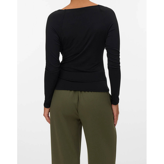 Product AWARE BY VERO MODA AWSOPHIA LS V-NECK WRAP TOP base image