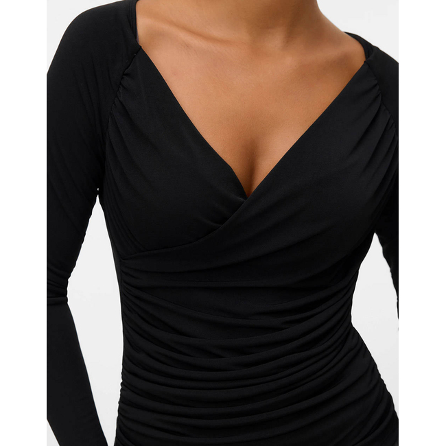 Product AWARE BY VERO MODA AWSOPHIA LS V-NECK WRAP TOP base image