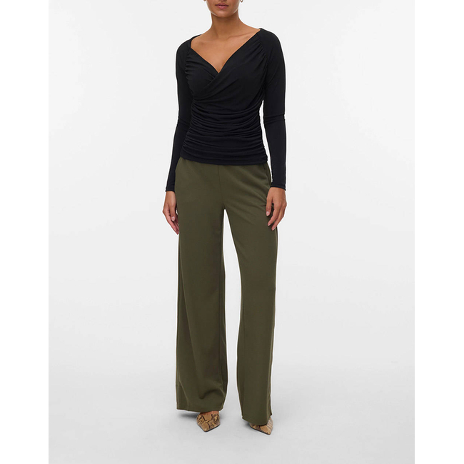Product AWARE BY VERO MODA AWSOPHIA LS V-NECK WRAP TOP base image