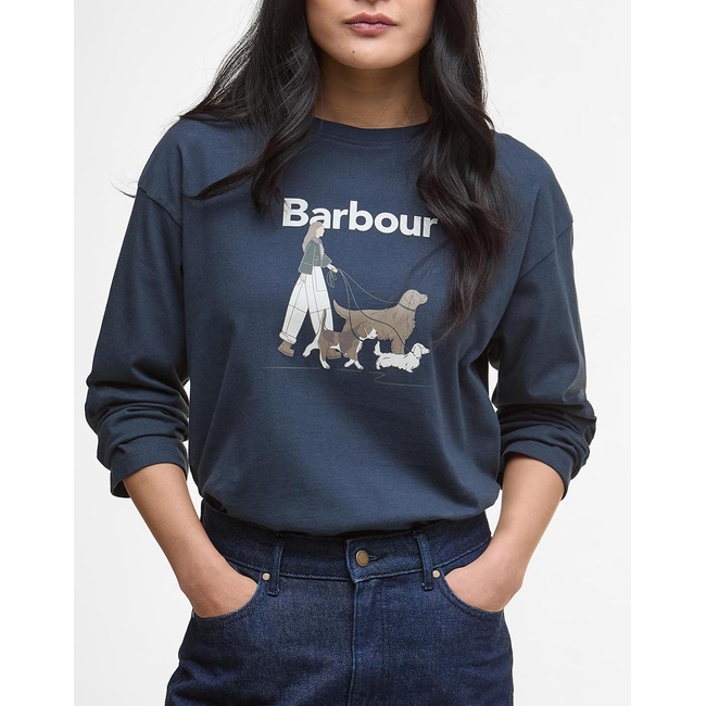 Product BARBOUR T-SHIRT LS base image