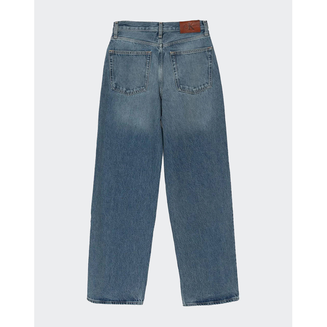 Product CALVIN KLEIN THE WIDE LEG BLUE GULF base image