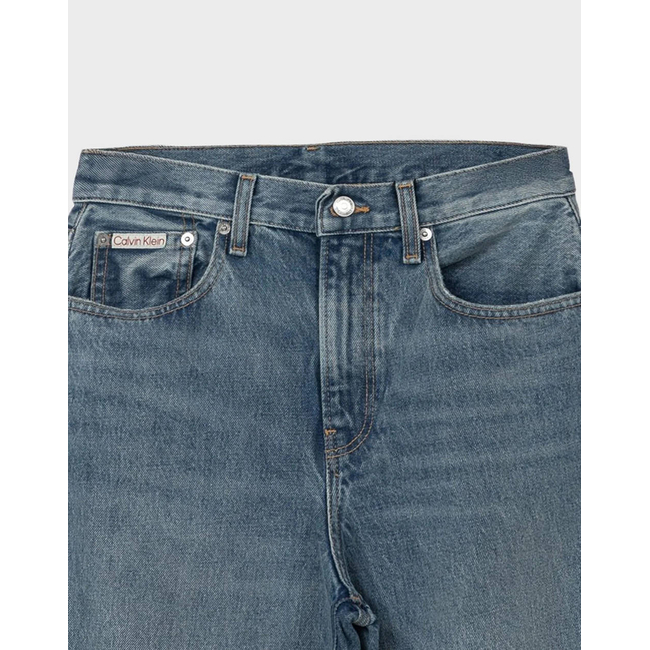 Product CALVIN KLEIN THE WIDE LEG BLUE GULF base image