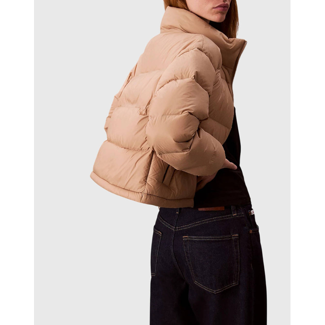 Product CALVIN KLEIN JEANS GRAPHIC LOGO PUFFER JACKET base image