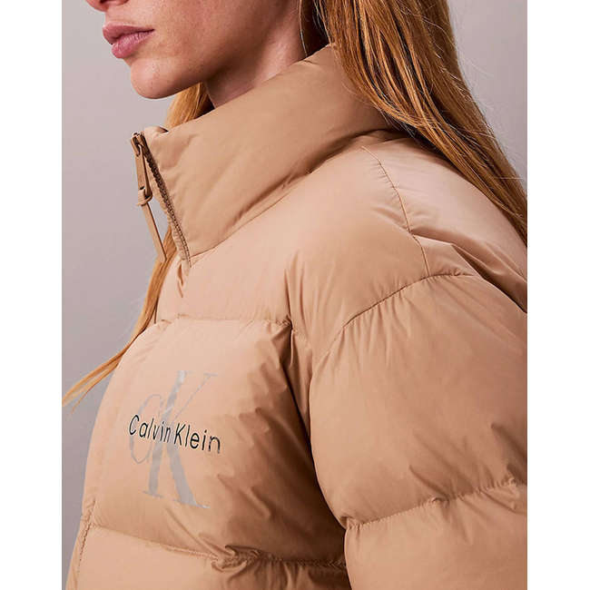 Product CALVIN KLEIN JEANS GRAPHIC LOGO PUFFER JACKET base image