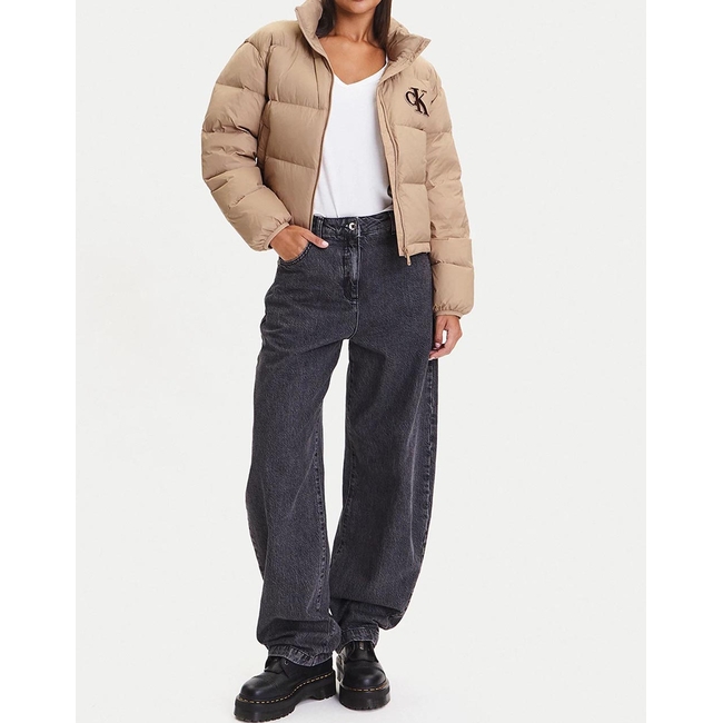 Product CALVIN KLEIN JEANS GRAPHIC LOGO PUFFER JACKET base image