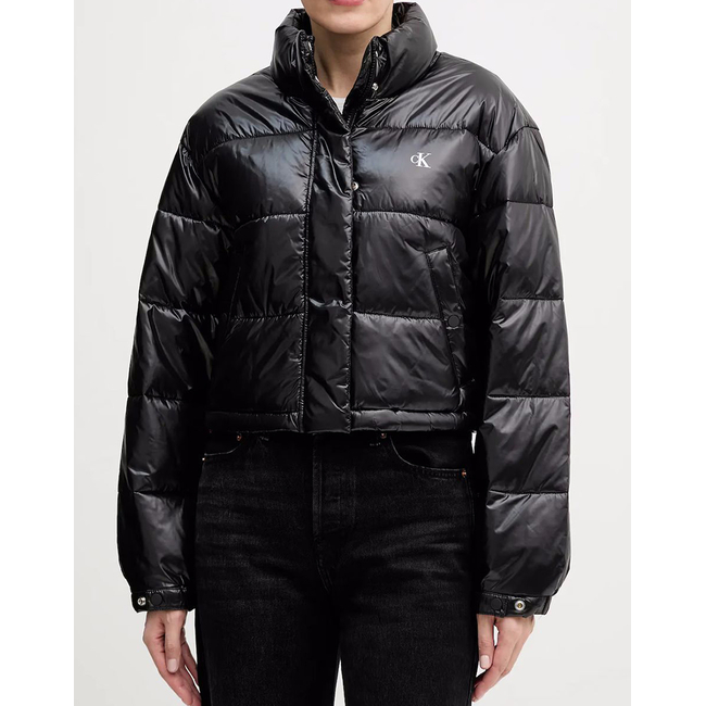 Product CALVIN KLEIN SHINE CROP PUFFER JACKET base image