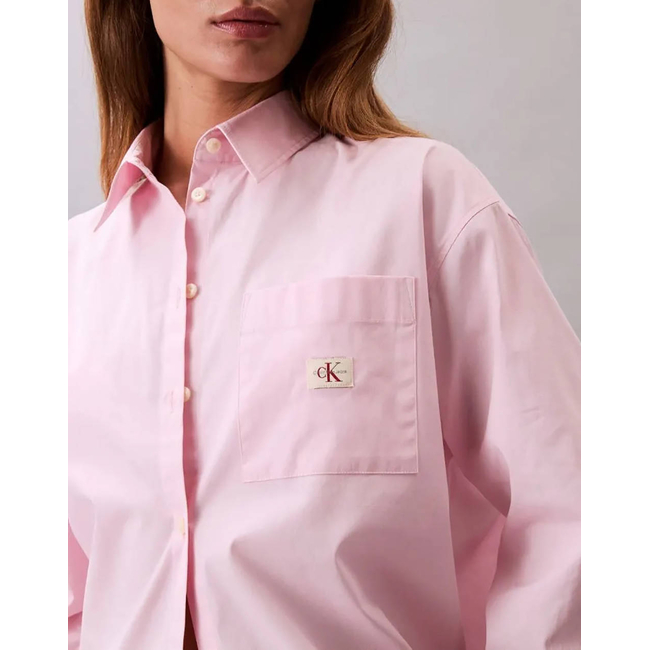 Product CALVIN KLEIN JEANS POPLIN RELAXED SHIRT base image