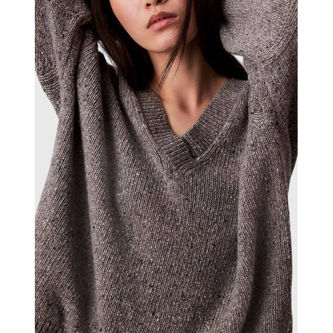 Product CALVIN KLEIN Chunky Neps V Neck Sweater base image