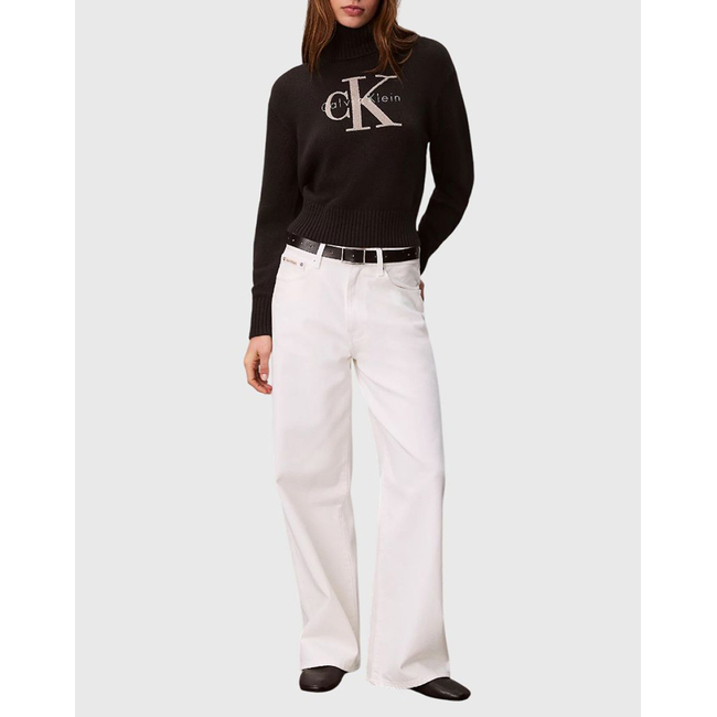 Product CALVIN KLEIN CHENILLE MONOLOGO SWEATER base image
