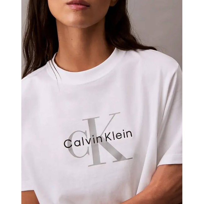 Product CALVIN KLEIN JEANS HR SS CLSSC MNLG CNC base image