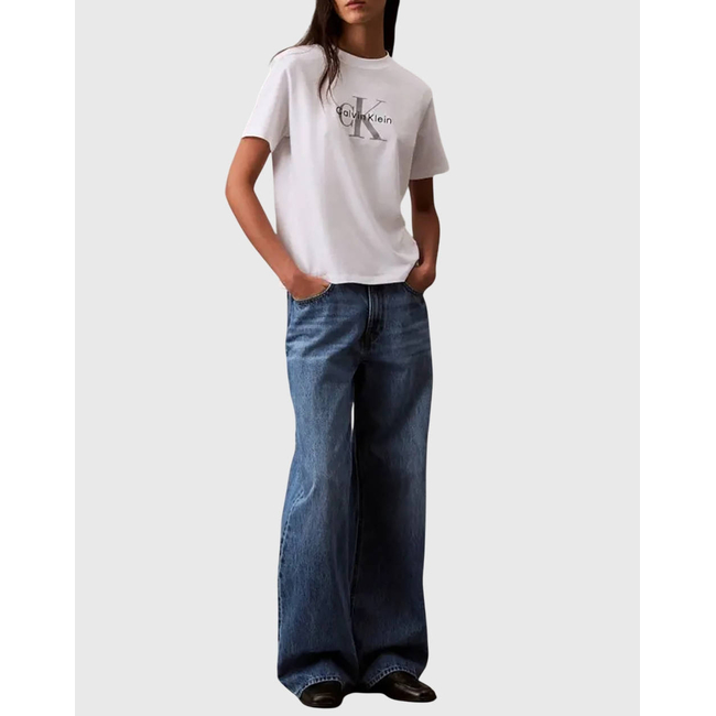 Product CALVIN KLEIN JEANS HR SS CLSSC MNLG CNC base image