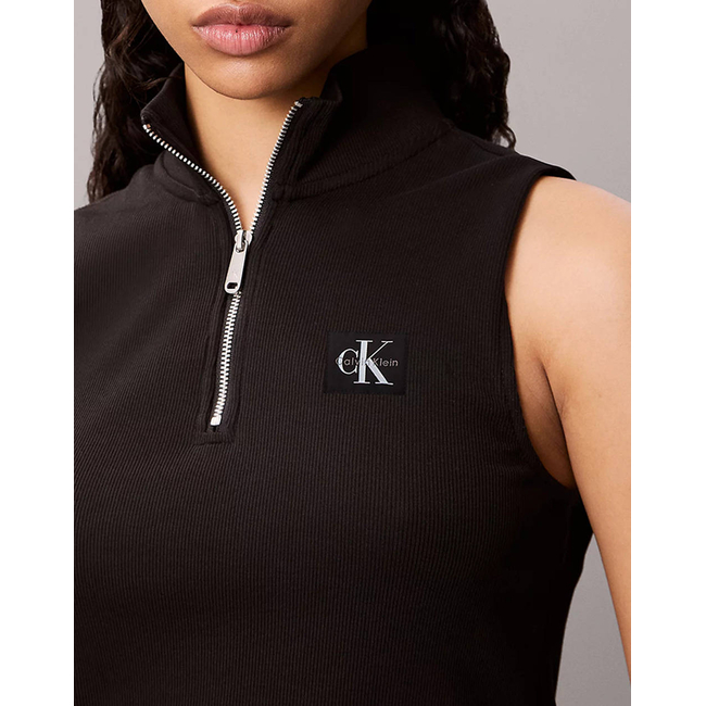Product CALVIN KLEIN JEANS A- WOVEN LABEL SL QZ TOP base image