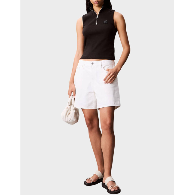 Product CALVIN KLEIN JEANS A- WOVEN LABEL SL QZ TOP base image