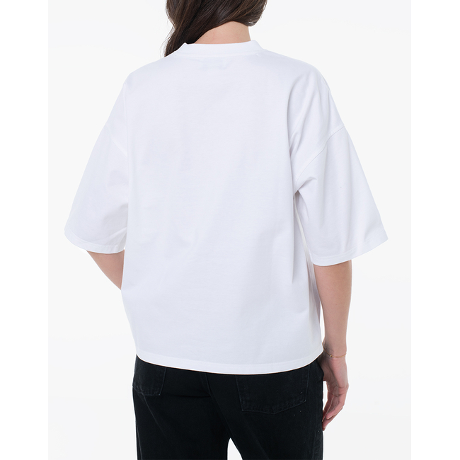 Product CALVIN KLEIN SS WOVEN LABEL OVERSIZED TEE base image