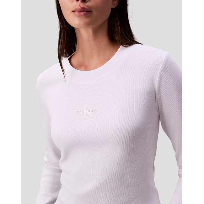 Product CALVIN KLEIN A- LS MONOGRAM BABY TEE base image