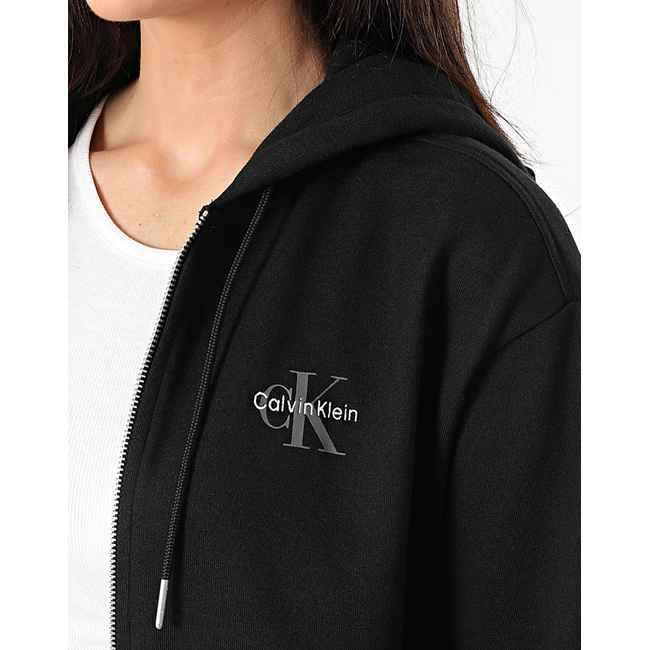 Product CALVIN KLEIN MONOLOGO FRENCH TERRY FZ BF HOOD base image
