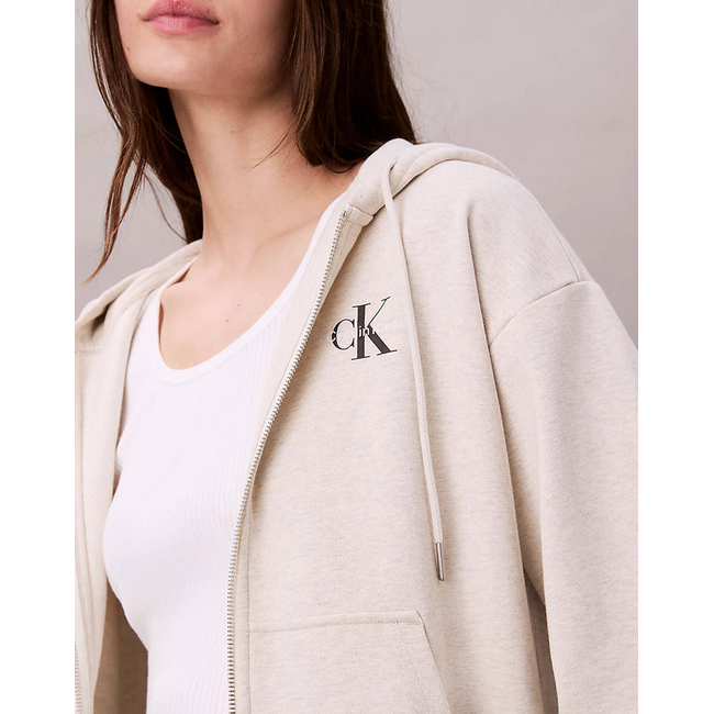 Product CALVIN KLEIN MONOLOGO FRENCH TERRY FZ BF HOOD base image