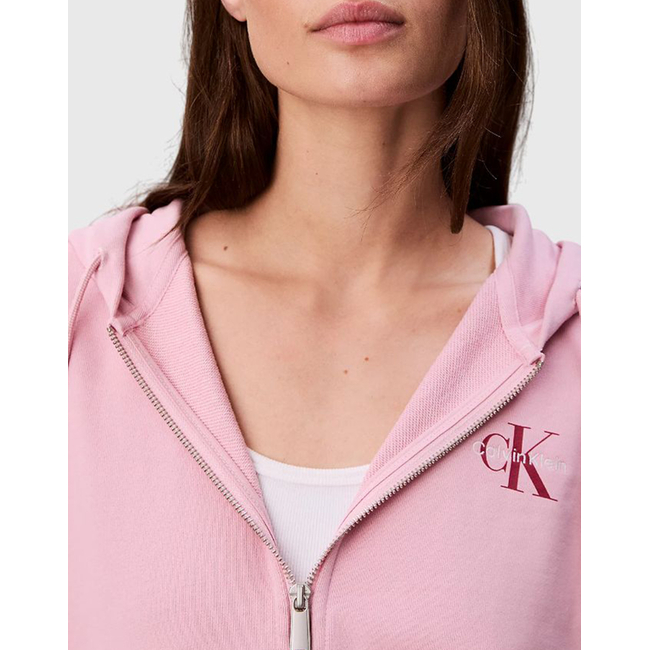 Product CALVIN KLEIN MONOLOGO FRENCH TERRY FZ BF HOOD base image