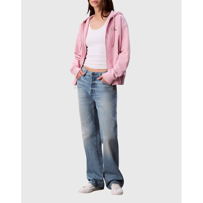 Product CALVIN KLEIN MONOLOGO FRENCH TERRY FZ BF HOOD base image