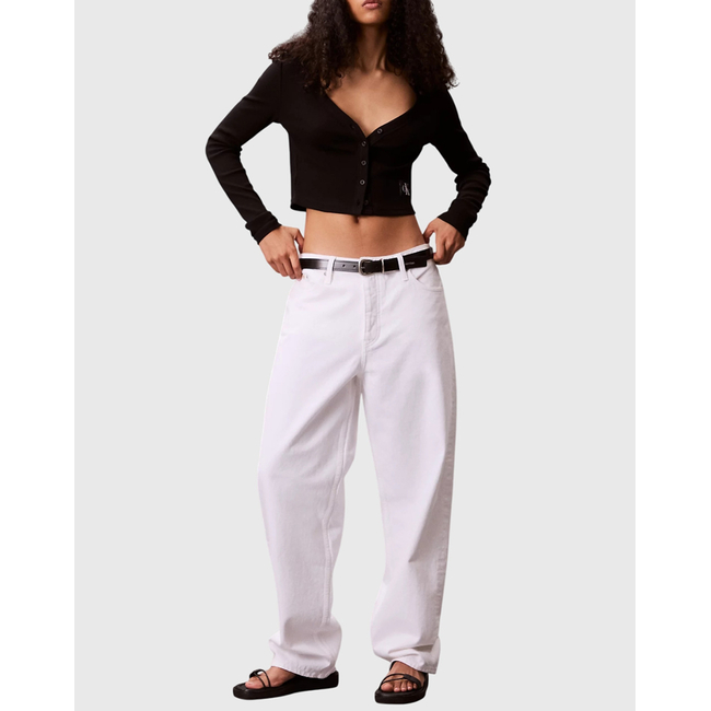 Product CALVIN KLEIN JEANS A-LS WVN LBL 2X2 CTT base image