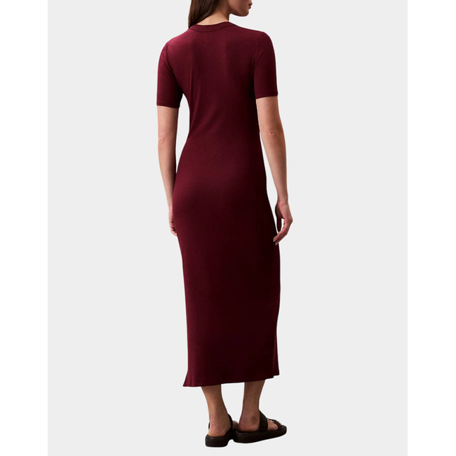 Product CALVIN KLEIN JEANS A - MODAL RIB SS DRESS base image