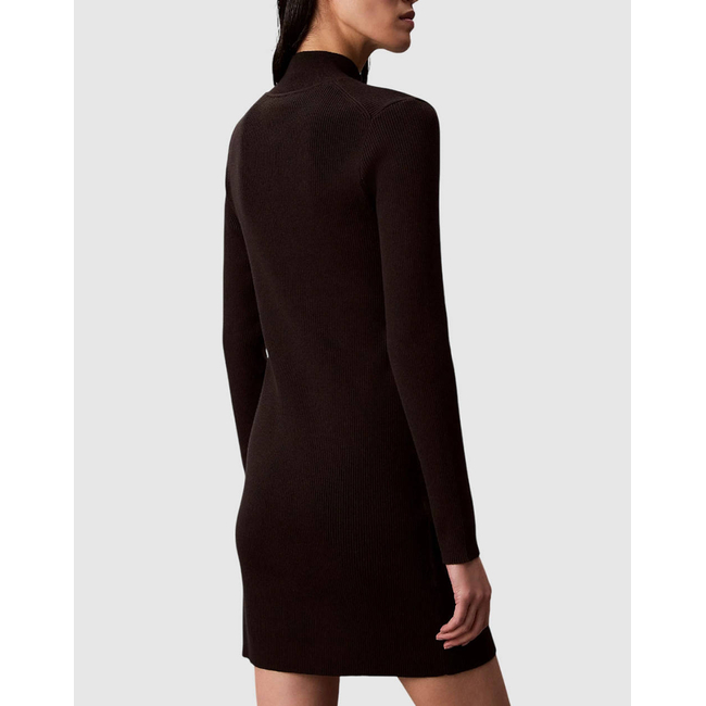 Product CALVIN KLEIN JEANS LS T NECK MINI DRESS base image