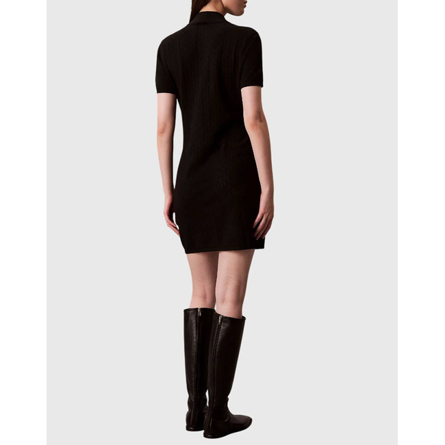 Product CALVIN KLEIN Sporty 1/4 Zip Mini Sweater Dres base image