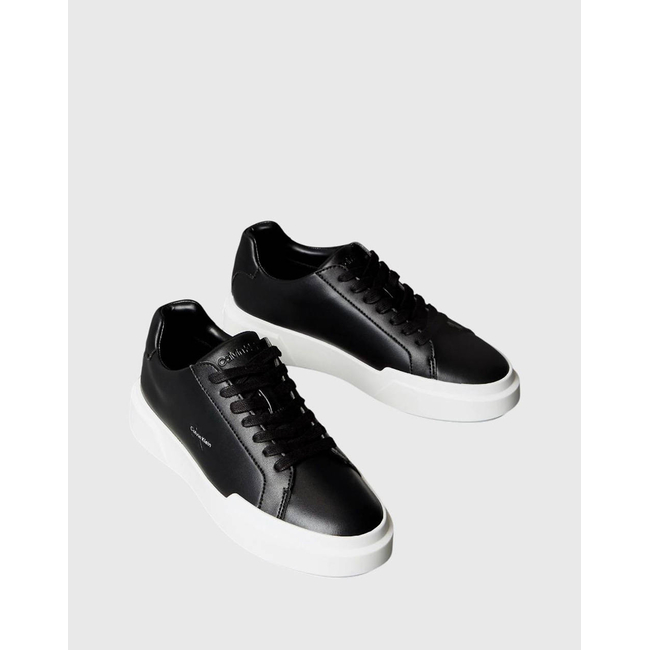 Product CALVIN KLEIN JEANS CHUNKY CUPSOLE LACEUP LTH WN base image