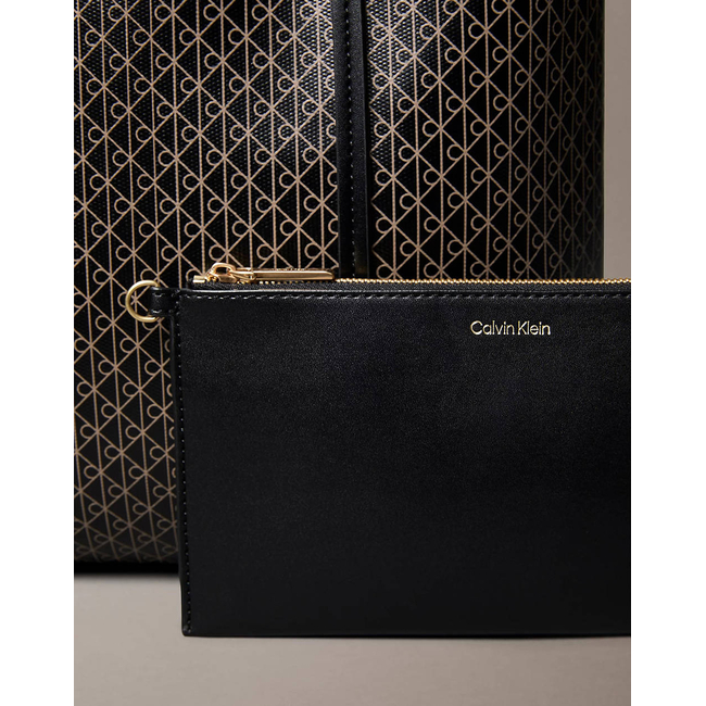Product CALVIN KLEIN JEANS AOP SMALL TOTE (Dimensions: 31 x 24 x 9cm) base image