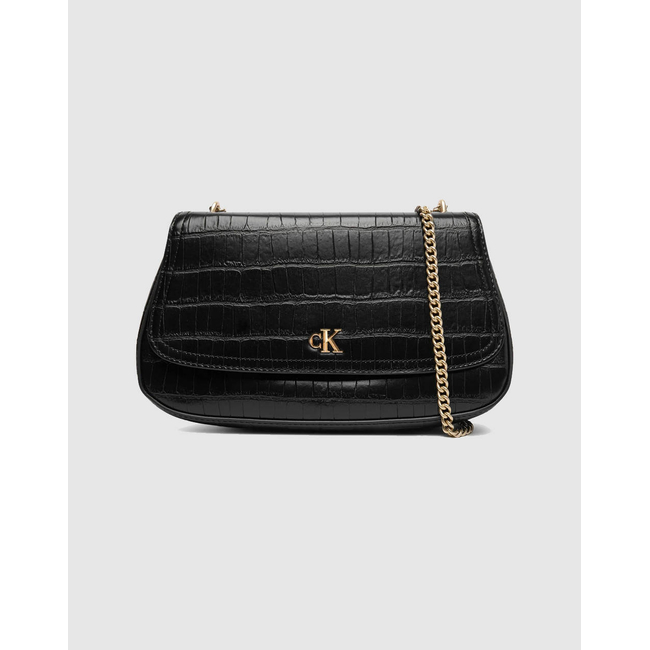 Product CALVIN KLEIN CK CROC CONV CHAIN MEDIUM BAG (Διαστάσεις: 30 x 18 x 6εκ.) base image
