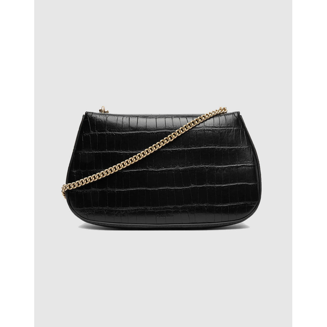 Product CALVIN KLEIN CK CROC CONV CHAIN MEDIUM BAG (Διαστάσεις: 30 x 18 x 6εκ.) base image