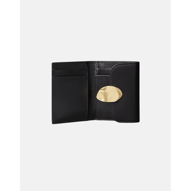 Product CALVIN KLEIN STONE LOCK SLOUCHY LTHR TRIFOLD (Dimensions: 7.5 x 10.5 x 0.5cm) base image
