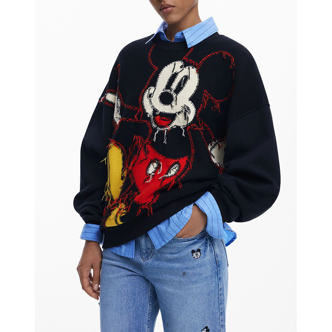 Product DESIGUAL SWEAT_HELLO MICKEY ΦΟΥΤΕΡ ΓΥΝΑΙΚΕΙΟ base image