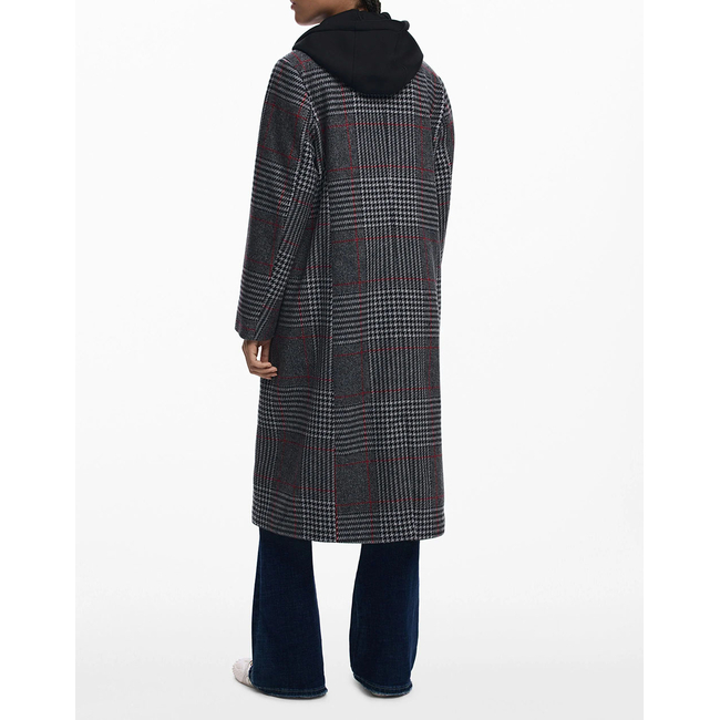 Product DESIGUAL COAT_CAPUCHA_CHECK ΠΑΛΤΟ ΓΥΝΑΙΚΕΙΟ base image