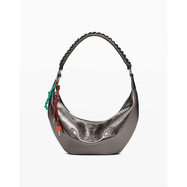 Product DESIGUAL  BAG_HALF LOGO ZANTE DARK SILVER ΤΣΑΝΤΑ ΓΥΝΑΙΚΕΙΟ base image