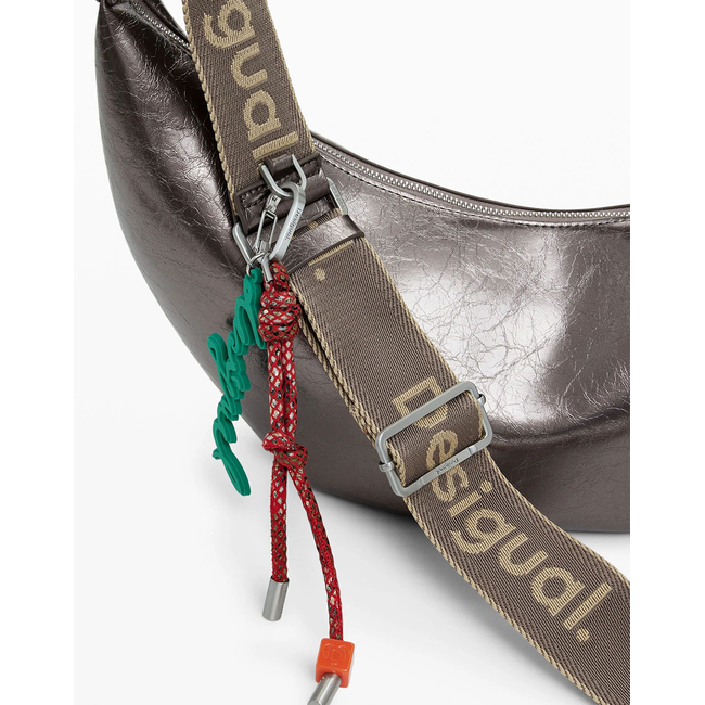 Product DESIGUAL  BAG_HALF LOGO ZANTE DARK SILVER ΤΣΑΝΤΑ ΓΥΝΑΙΚΕΙΟ base image