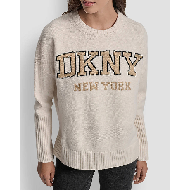 Product DKNY DJ4R0362 LOGO ΠΟΥΛΟΒΕΡ ΜΑΚΡΥΜΑΝΙΚΟ DKNY base image