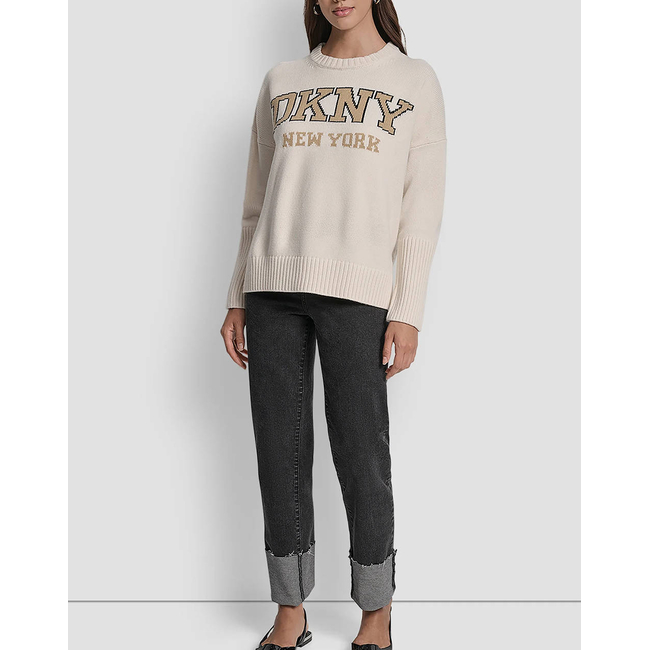 Product DKNY DJ4R0362 LOGO ΠΟΥΛΟΒΕΡ ΜΑΚΡΥΜΑΝΙΚΟ DKNY base image