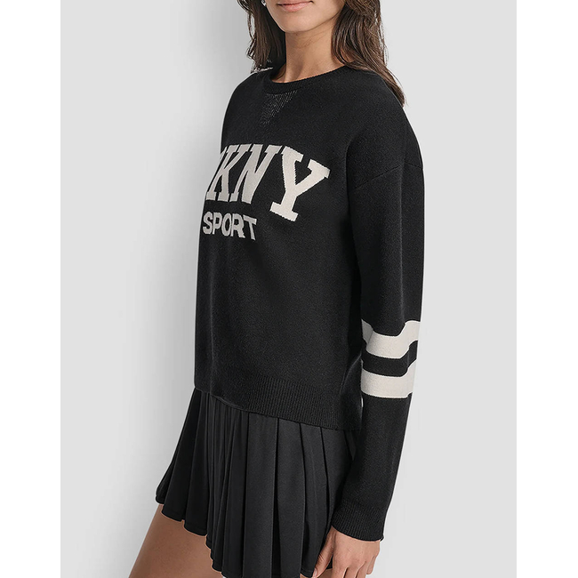 Product DKNY DP5R0749 LOGO ΠΟΥΛΟΒΕΡ ΜΑΚΡΥΜΑΝΙΚΟ DKNY base image