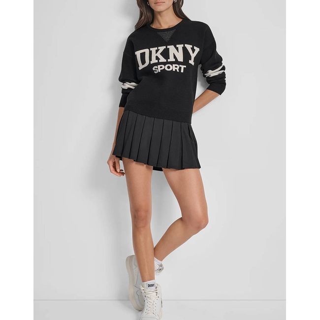 Product DKNY DP5R0749 LOGO ΠΟΥΛΟΒΕΡ ΜΑΚΡΥΜΑΝΙΚΟ DKNY base image