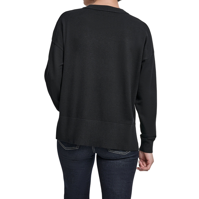 Product DKNY P5MSBY47  ΠΟΥΛΟΒΕΡ ΜΑΚΡΥΜΑΝΙΚΟ DKNY base image